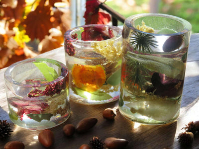 Acrylic Resin Tea Light Holders