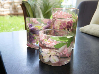 Acrylic Resin Tea Light Holders