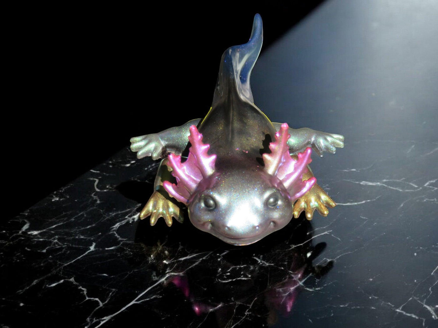 Acrylic Axolotl - Over the Moon Creations