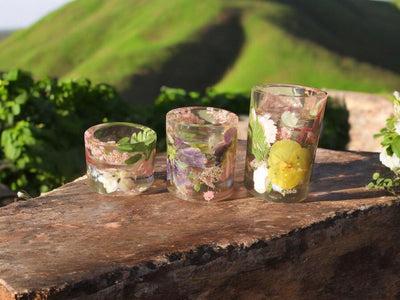 Acrylic Resin Tea Light Holders
