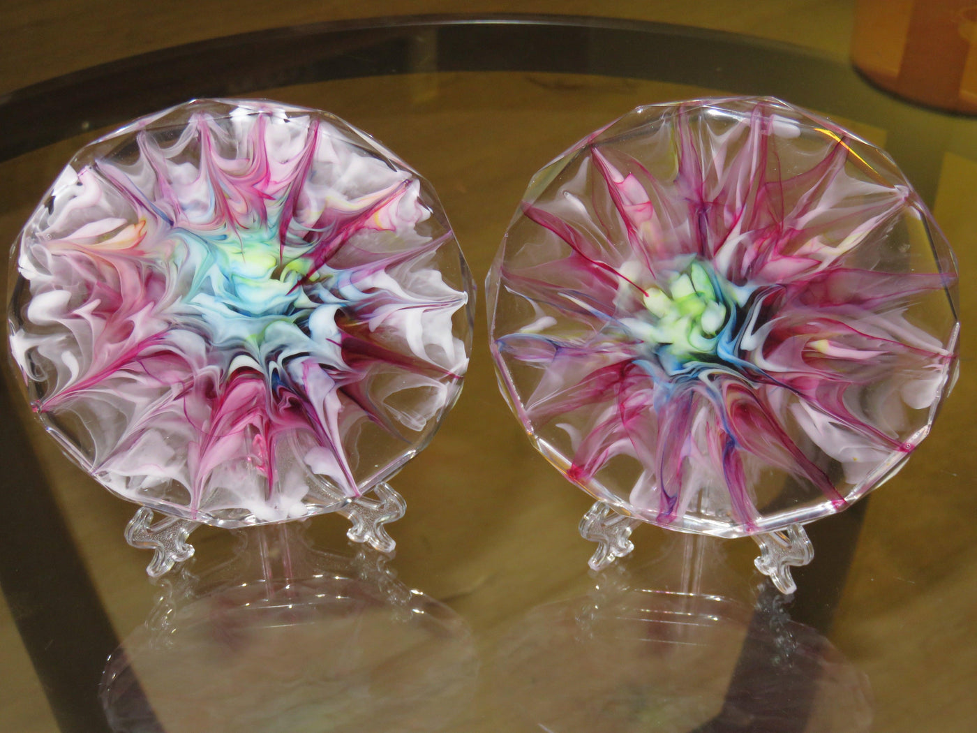 Pair of Arcrylic Coasters