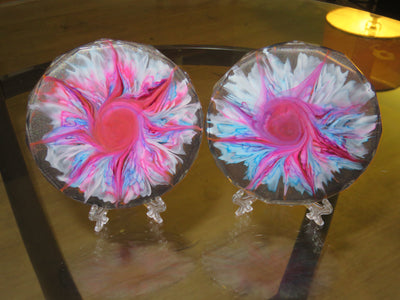 Pair of Arcrylic Coasters

