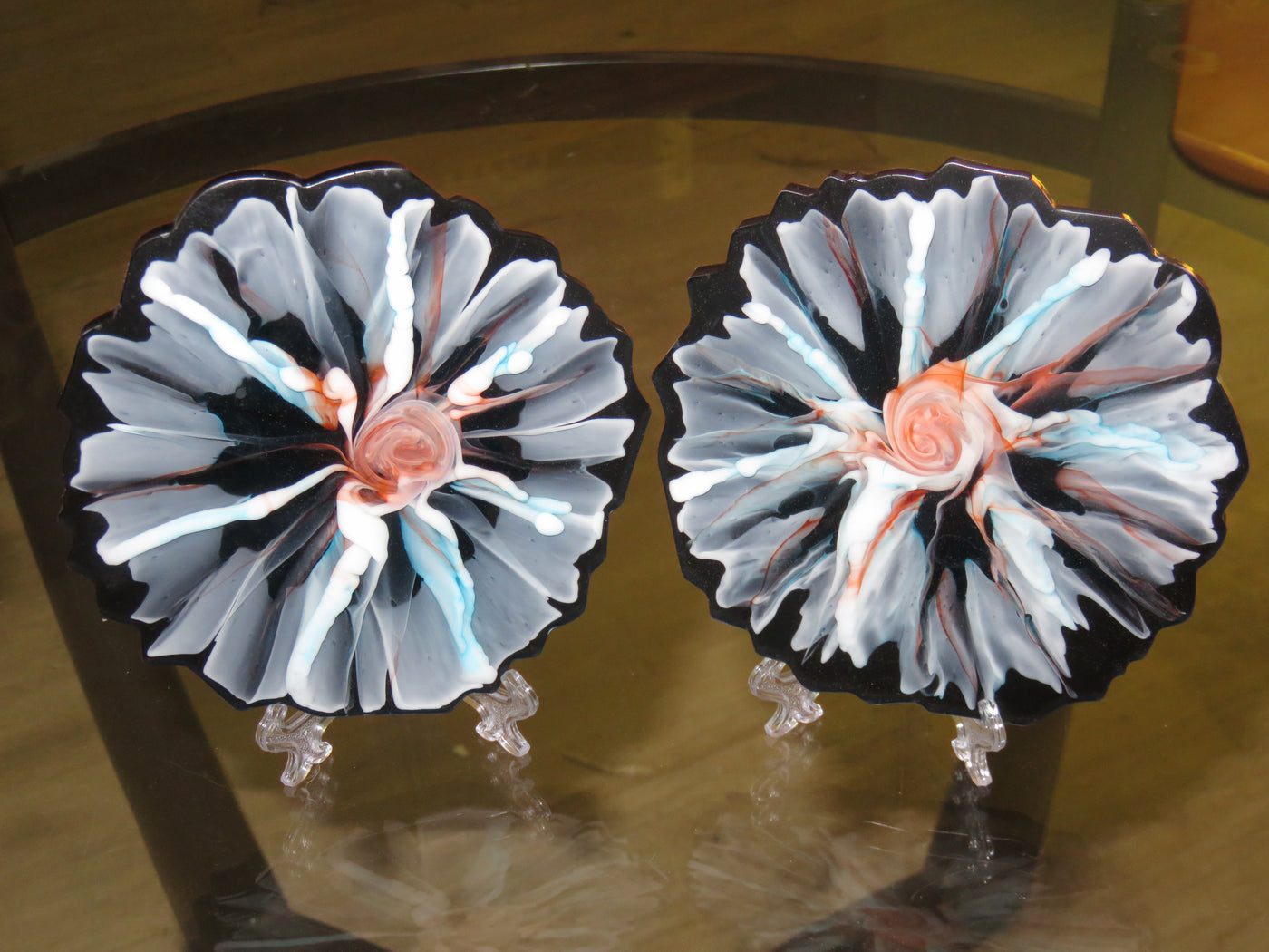 Pair of Acrylic Coasters