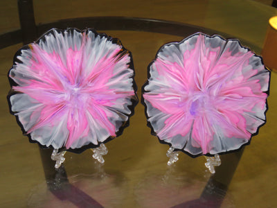 Pair of Acrylic Coasters - Over the Moon Creations